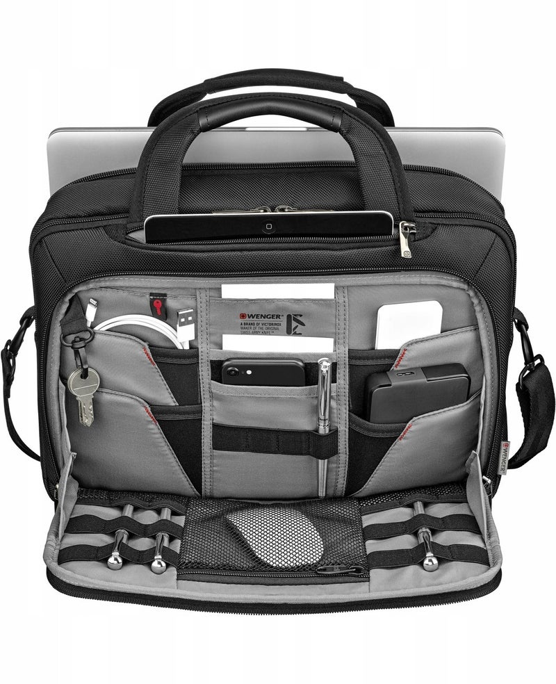 Wenger BC Pro 11.6'' - 13.3'' Laptop Briefcase With Tablet Pocket - Black - Image 2